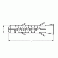 Hmoždinka NYLON EURO   8/40mm